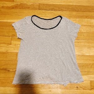 Striped Black and White Shirt